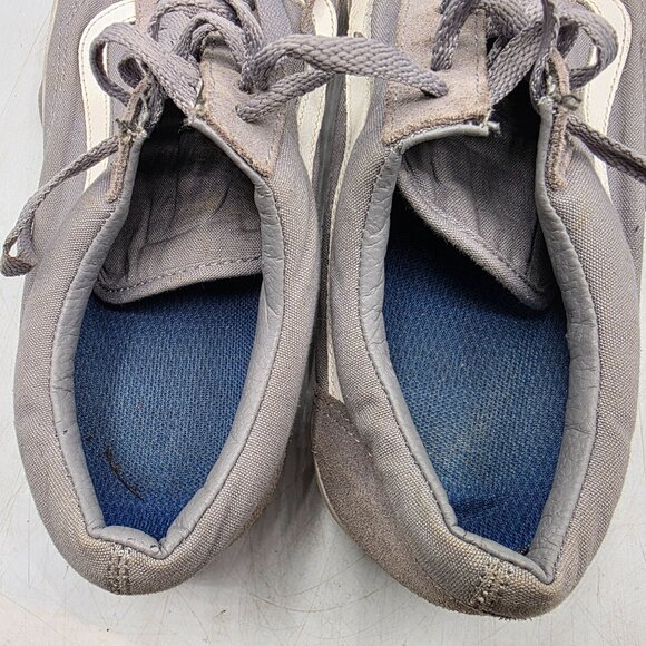 Vans Old Skool Mens Size 10 Gray White Sneaker Shoes Skate Casual Walking Outdoo - Picture 7 of 13